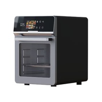 Four à air électrique entièrement automatique de 10 à 16 L, nouveau modèle, contrôle numérique, acier inoxydable, multifonctionnel