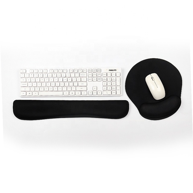 Ergonomic Gel Keyboard Wrist Rest Mouse Pad and Hand Rest Set for Laptop Office Gaming
