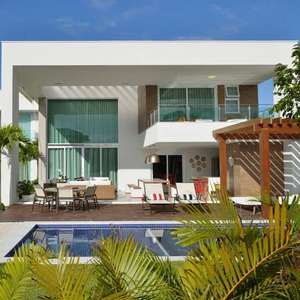 Villa préfabriquée à un étage avec <span class=keywords><strong>plafond</strong></span> haut - Product Image 1