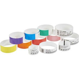 Bracelets d'identification thermiques imprimables de qualité médicale pour nouveau-nés et nourrissons, pour hôpitaux - Product Image 4