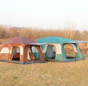 <span class=keywords><strong>Tente</strong></span> de camping portable de petite taille pour <span class=keywords><strong>4</strong></span> <span class=keywords><strong>personnes</strong></span>, <span class=keywords><strong>deux</strong></span> <span class=keywords><strong>chambres</strong></span> et un salon, <span class=keywords><strong>tente</strong></span> respirante - Product Image 2