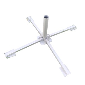 Sombrilla de <span class=keywords><strong>Playa</strong></span> y Parque Portátil con Base de Acero Cruzada, Plegable en Cuatro Esquinas, de Fábrica, para Exteriores - Product Image 1