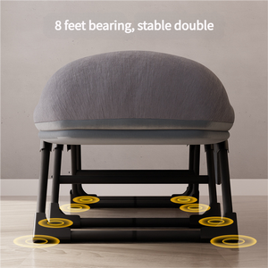 เตียงสนามพับได้แบบพกพา ปี 2025 พร้อมที่นอน ปรับเอนได้หลายระดับ โครงเหล็ก พับเก็บได้ ใช้ได้ทั้งที่บ้าน ที่ทำงาน หรือสำหรับแขกพักผ่อน - Product Image 2