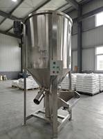 Mezcladora Industrial de Alta Velocidad Totalmente Automática para Gránulos de Color de Masterbatch Plástico Vertical, Máquina de Mezcla Eficiente