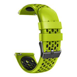 Correa de <span class=keywords><strong>Reloj</strong></span> Deportiva Transpirable de Silicona Porosa Resistente al Agua para Huami <span class=keywords><strong>Amazfit</strong></span>, Repuesto de 22 mm para <span class=keywords><strong>Reloj</strong></span> <span class=keywords><strong>Inteligente</strong></span> - Product Image 4