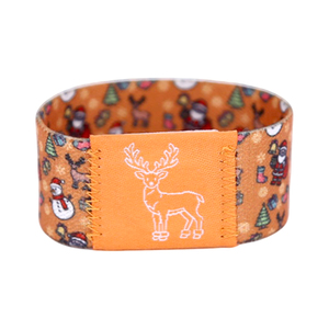 Bracelet en tissu élastique RFID 13,56 MHz personnalisé avec impression intégrale et interface de <span class=keywords><strong>communication</strong></span> NFC pour l'accès - Product Image 2
