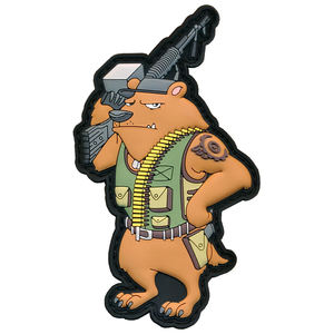 Geen Minimale Hoge Kwaliteit Haak En Lus Zachte Aangepaste Pvc Patch - Product Image 5