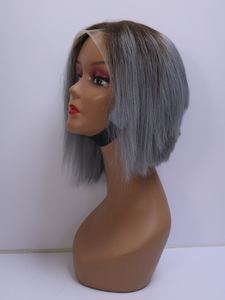 100% Human Hair Short Straight <b>Wig</b> <b>Black</b> Virgin Hair Vendors For Women Wholesale Vietnamese Remy Hair 100% Natural - Product Image 3