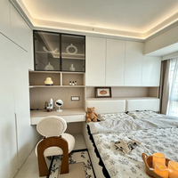 Personnalisation complète de la maison au style nordique, système de rangement en bois écologique durable