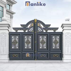 Anlike Guangzhou Modern Telescopic Driveway Villa Entrada Jardín Peatonal <span class=keywords><strong>de</strong></span> lujo Diseños <span class=keywords><strong>de</strong></span> puerta <span class=keywords><strong>de</strong></span> pared compuesta <span class=keywords><strong>de</strong></span> aluminio - Product Image 6