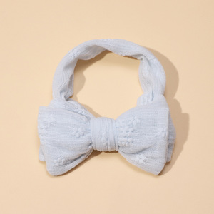 HZO-24019 bébé fille bandeau <span class=keywords><strong>maille</strong></span> nœud noué bandes de cheveux doux tricoté enfants chapeaux nouveau-né <span class=keywords><strong>Turban</strong></span> bébé cheveux accessoires - Product Image 5
