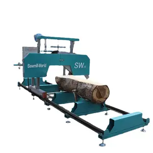 Tigarl Machine Circulaire Swing Lame Mobile Portable Avec Remorque Vertical Log Band Hydraulique Pas Cher Scierie Pour Le Bois