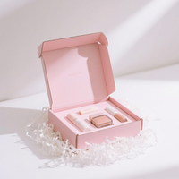 Boîte d'emballage cosmétique pour manucure, boîte de maquillage pour avion, boîte en carton pour e-commerce, carton d'expédition, emballage cadeau