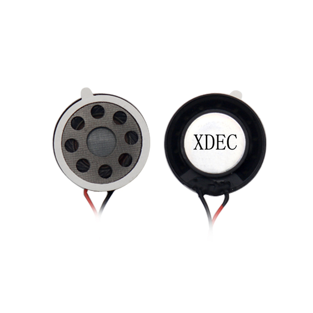 New Product Ideas 2024 26mm Diameter 1W Waterproof Micro Mylar Intercom Speaker 8ohm for Building Intercom System