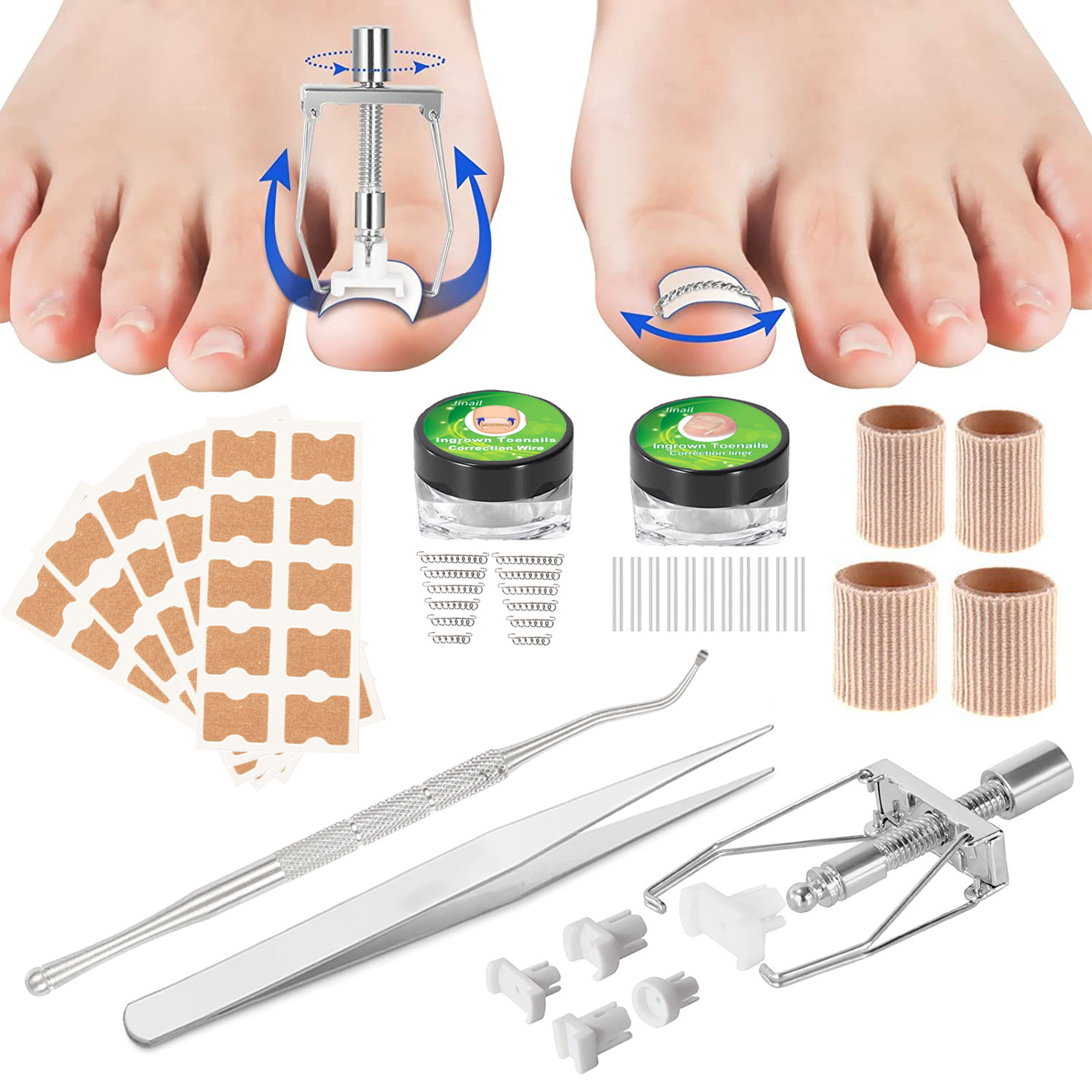 Nail correction set