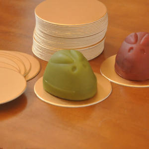 Бумажные подложки для тортов и хлеба с односторонним покрытием, жиронепроницаемые, совместимые с трафаретной печатью, пищевые - Product Image 2