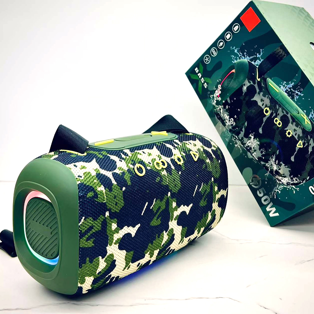S660 New Super Bass High Power Blue-tooth Waterproof Speaker Outdoor Portable Woofer Fabric Speaker with RGB Light & Carry Strap · image 2