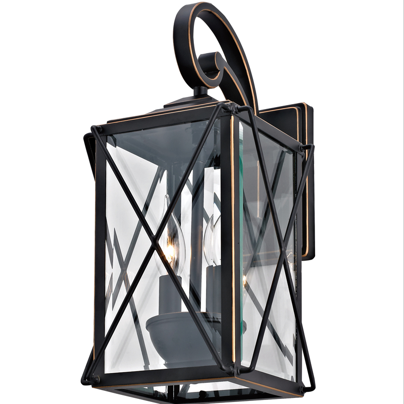 Outdoor Wall Lantern Exterior E26 Socket