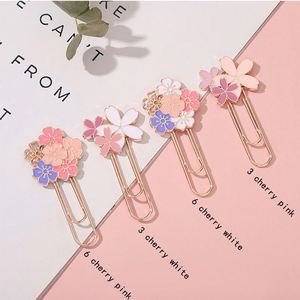 ที่หนีบกระดาษรูปเชอร์รี่ที่หนีบกระดาษโลหะที่คั่นหนังสือสีสันสดใสของขวัญสำหรับนักเรียนครูโรงเรียนเครื่องใช้สำนักงานอุปกรณ์เสริมสำหรับโต๊ะ - Product Image 3