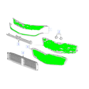 Conjunto <span class=keywords><strong>de</strong></span> Parachoques Delantero con Parrilla Superior e Inferior, Tira Decorativa, Cubierta <span class=keywords><strong>de</strong></span> Faros Antiniebla y Soportes 84042377 para Chevy Malibu 16-18, <span class=keywords><strong>Compra</strong></span> al por Mayor - Product Image 5