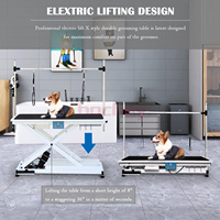 MT Medical Table de toilettage électrique élévatrice de haute qualité pour animaux Table de toilettage professionnelle pour chiens