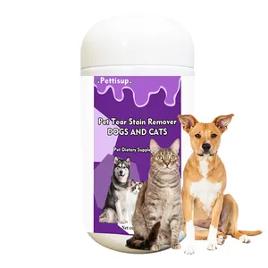 Pet Tear Stain Remover Beef Flavor Pet Supplement For Pet Vision Support Vitamin Supplement Cat Snacks