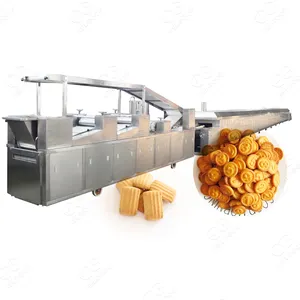 Automatic Cheese Cookies Making Baby Biscuits Manufacturing Machine