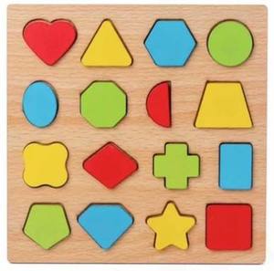 Rompecabezas de Madera con Números y Letras, Juguete Educativo Montessori para Niños - Product Image 5