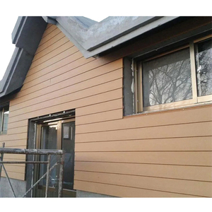 Dễ dàng lắp ráp hiện đại nhà xây dựng biệt thự sang trọng <span class=keywords><strong>prefab</strong></span> nhà ngoài trời bảng điều khiển bảng tường ốp gỗ composite WPC tường Bảng điều khiển - Product Image 4