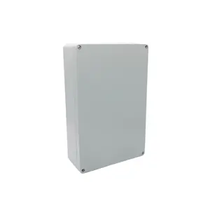 FA76 cast aluminum waterproof box,metal wire box,aluminum box processing shell 400*260*110