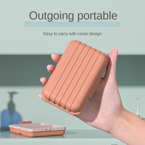 Dày Du Lịch Xà Phòng Box Với Thời Trang Hộ Gia Đình Xà Phòng Chủ Xách Tay Sáng Tạo Xà Phòng Holer Cho Nhà Vệ Sinh Tường Kệ - Product Image 4