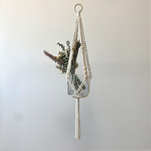 Macramé para Plantas, Cesta de Flores Bohemia, <span class=keywords><strong>Tapiz</strong></span> de Flores Tejido a Mano Nórdico - Product Image 4