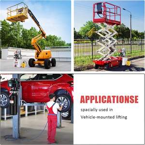 Unidad de Potencia Hidráulica GRH con Tanque de Aceite de 10 Cuartos, Motor de CA de 220V, Control Manual para Remolques Basculantes y Elevación de Vehículos, con Maneta de Control - Product Image 4