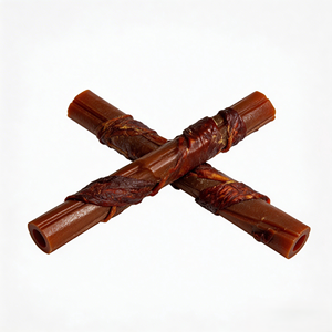 Friandises pour chiens Pal's Delight 6" saveur beurre de cacahuète naturel enroulées avec du vrai poulet 4CT 180g en peau de porc - Product Image 3