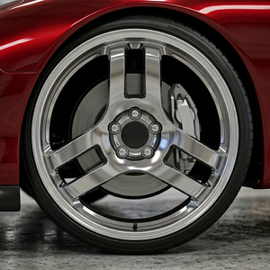 ล้อแม็กซ์อัลลอยด์สีเงินขัดเงาแบบ 3 ก้าน สไตล์เรโทร JDM ขนาด <span class=keywords><strong>17</strong></span> 18 19 นิ้ว 5x114.3 5x112 <span class=keywords><strong>ขอบ</strong></span>ลึก สปอร์ต เหมาะสำหรับรถยนต์ซีซี กอล์ฟ ซีรีส์ 3 - Product Image 6