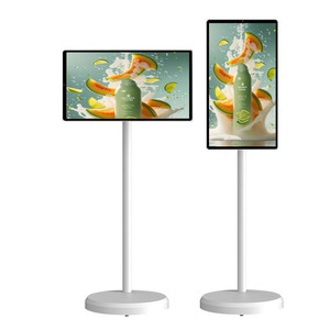 Téléviseur portable Android 25 pouces pour home cinéma avec support, 6+128 Go, gris, moniteur portable extérieur, télévision intelligente - Product Image 1