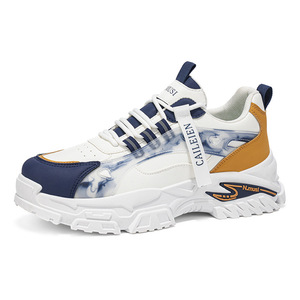 Zapatillas deportivas transpirables de malla gruesa para hombre, ligeras, para correr, caminar, estilo juvenil, deportivas, para exteriores. - Product Image 5