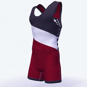 บอดี้สูทเสื้อกล้ามนักมวยปล้ำ - Product Image 5