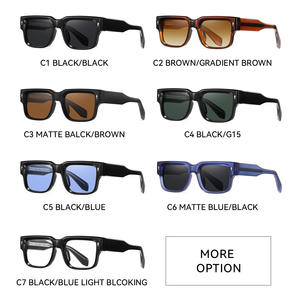 Gafas de Sol con Lentes Coloridas de Moda OEM, Unisex, Atractivas, Anti-Radiación UV400, Venta al Por Mayor, Retro, Logotipo Personalizado, Montura Metálica - Product Image 4