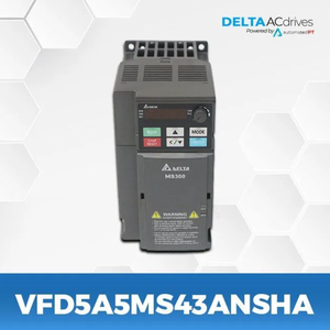 Variador de Frecuencia Delta VFD5A5MS43ANSHA Trifásico 400V CA, Serie MS300, Automatización Industrial - Product Image 1