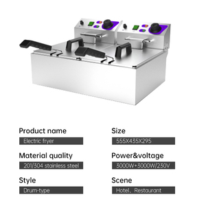 Heavybao thương mại thép không gỉ nồi chiên sâu điện công nghiệp Máy Chiên cho khách sạn & nhà hàng cung cấp - Product Image 2