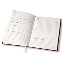 Journal de lecture personnalisé en lin relié rigide, cadeau pour les amoureux des livres, journal de lecture, suivi de votre lecture, adapté à l'écriture