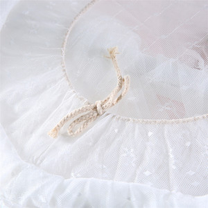 Height Adjustable Palace <strong>Round</strong> Baby Bed Mosquito Net for <strong>Crib</strong> Lace Baby Bed Canopy Mosquito Net with Stand - Product Image 4