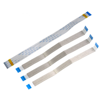 FPC Flachbandkabel LVDS 6/8/10/12/14/16/18/20/24/26/30/32/34/40/80 Pin 1,0 mm Rastermaß FFC-Kabel für LCD-Bildschirm