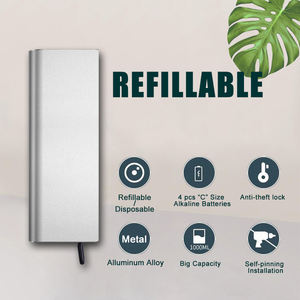 Dispensador de Jabón Metálico de Pared para Hotel, Dispensador de Jabón Manual de 750 ml - Product Image 4