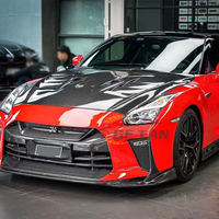 Capot avant en Fiber de carbone prix usine pour Nissan GTR R35 Top TS Style capot moteur nouvel état boulons vis Clips