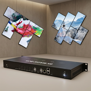 Мультимедийный проектор RS232 HDMI для видеостен, черный, 1080p UHD, 3D, иммерсивный, 1 вход, 6 выходов, 8K, для наружного использования, BIT-VJ-106pro - Product Image 2