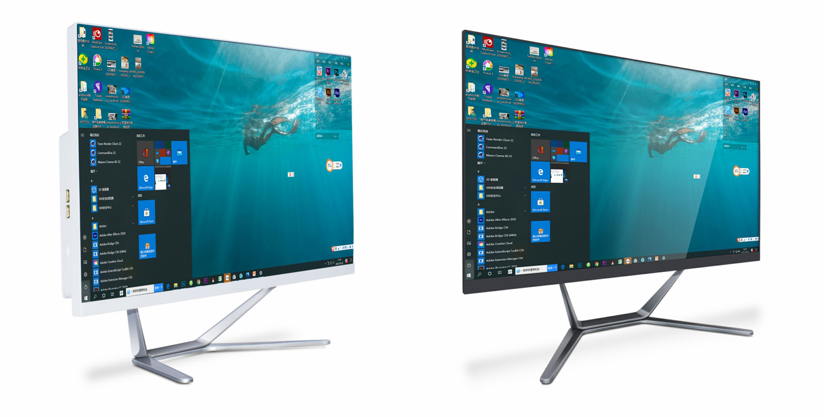 Desktop All in One PC Computer 23.8 Inch Monitor Intel Core I7 for