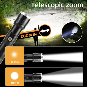 Weidasi Hot Bán item Telescopic Zoom Mini BRIGHT ánh sáng tiện ích hợp kim nhôm trắng LED Ngọn Đuốc Đèn chiến thuật đèn pin - Product Image 2