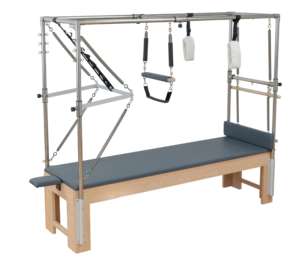 อุปกรณ์พิลาทิสแบบพกพาสำหรับมืออาชีพ เตียงแคดิลแลคไม้บีชยุโรป พร้อมอุปกรณ์เสริมครบชุด สำหรับใช้ในสตูดิโอและการดูแลร่างกาย - Product Image 1